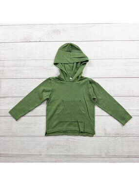 Modern Moments Gerber Hooded Long Sleeve Green Sweatshirt 2T